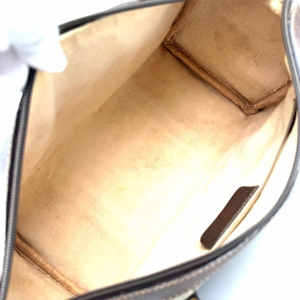 GUCCI Sherry Line Pvc Leather Boston Handbag 👜 - Picture 16 of 17